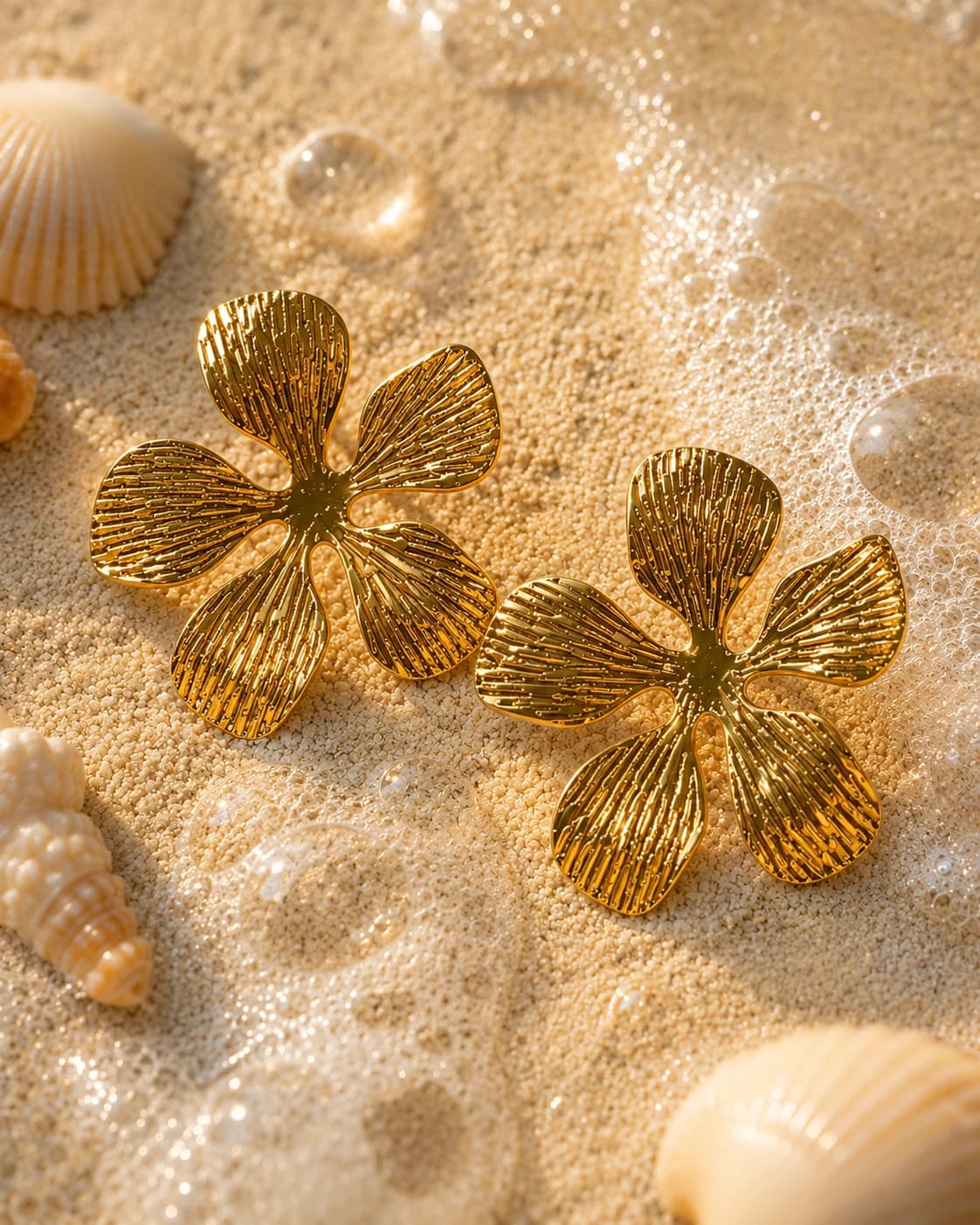 Golden Bloom Earrings