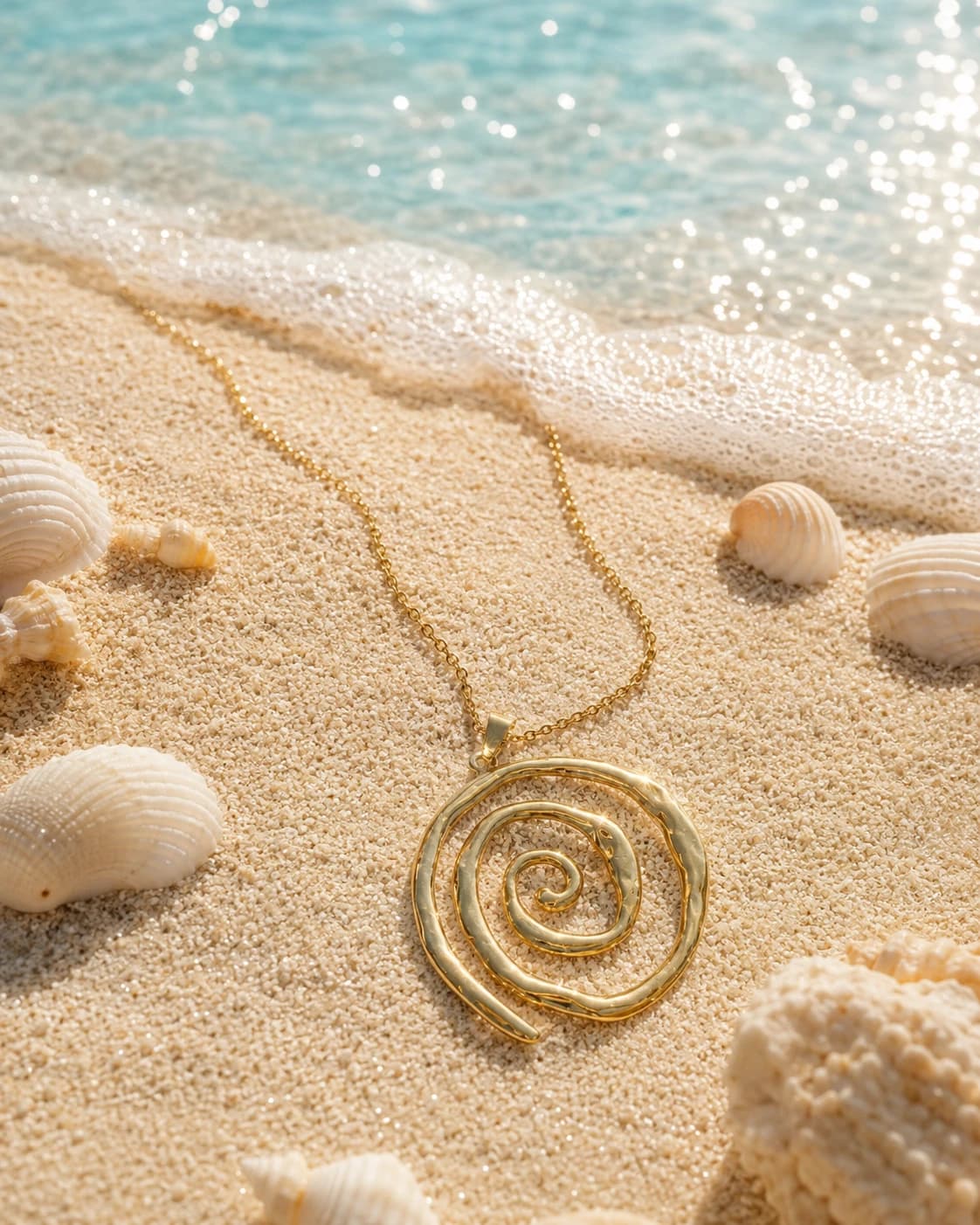 Ocean Heart Necklace