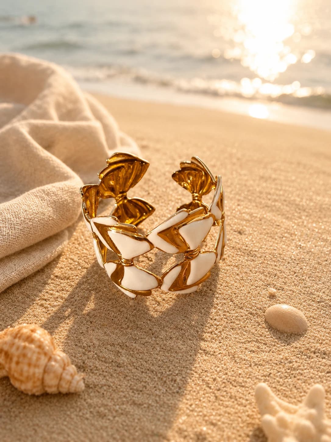 Coastal Mosaic Cuff